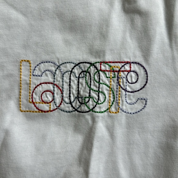 Lacoste embroidered tShirt - Picture 4 of 8